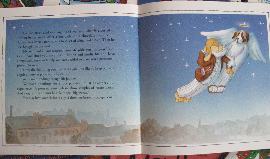 The artist sample spread 3