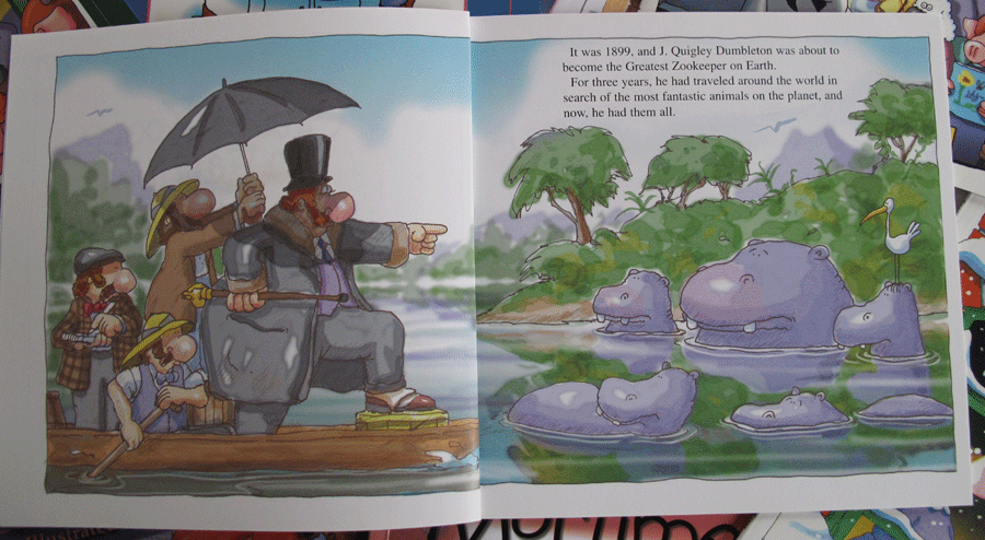 Greatest Zoo sample spread 1