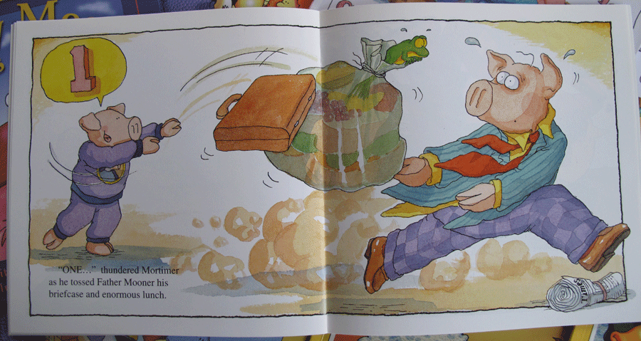 Mortimer Makes Lunch spread 2