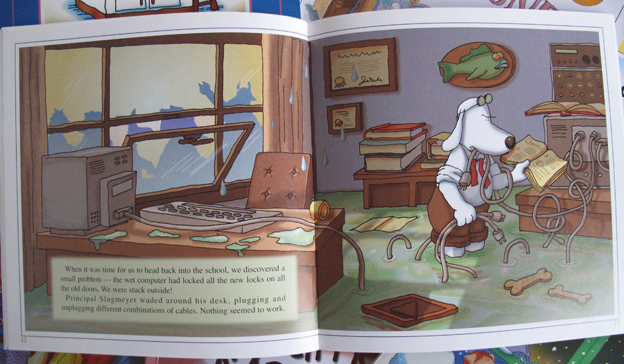 Welcome Back sample spread 1